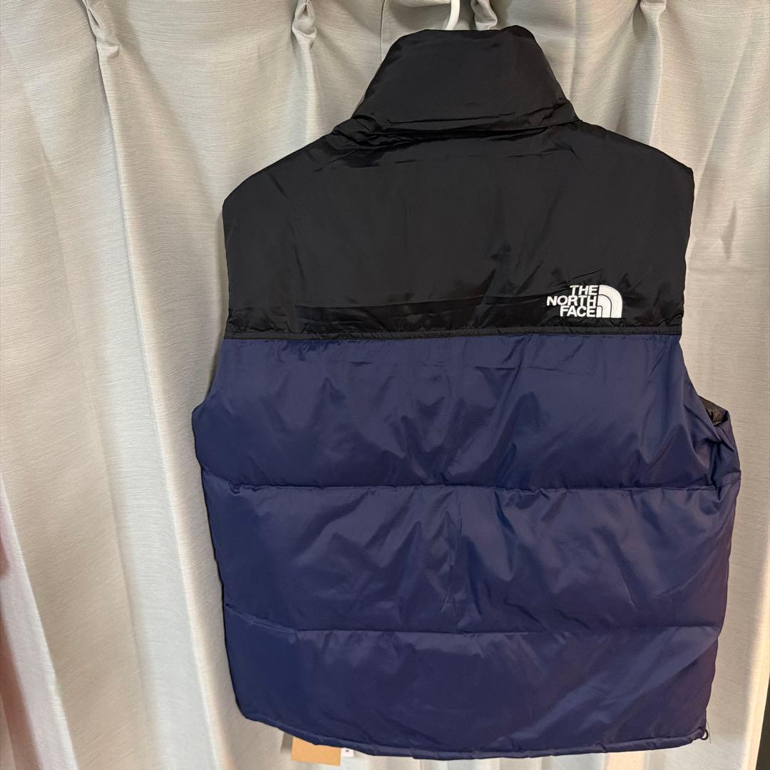 THE NORTH FACE ダウンベスト ネイビー/ブラック