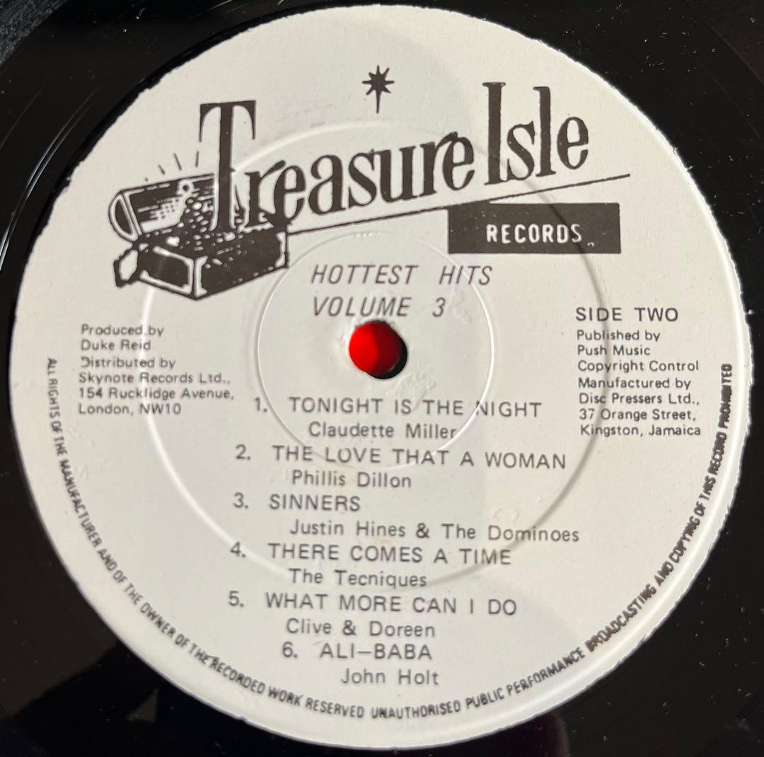 LP 3枚セット　Rocksteady Treasure Isle