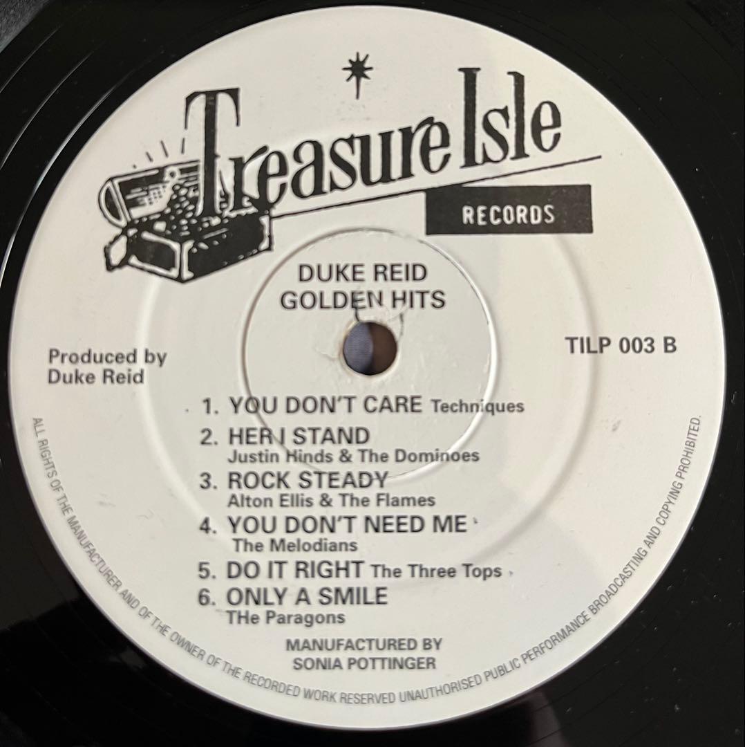 LP 3枚セット　Rocksteady Treasure Isle