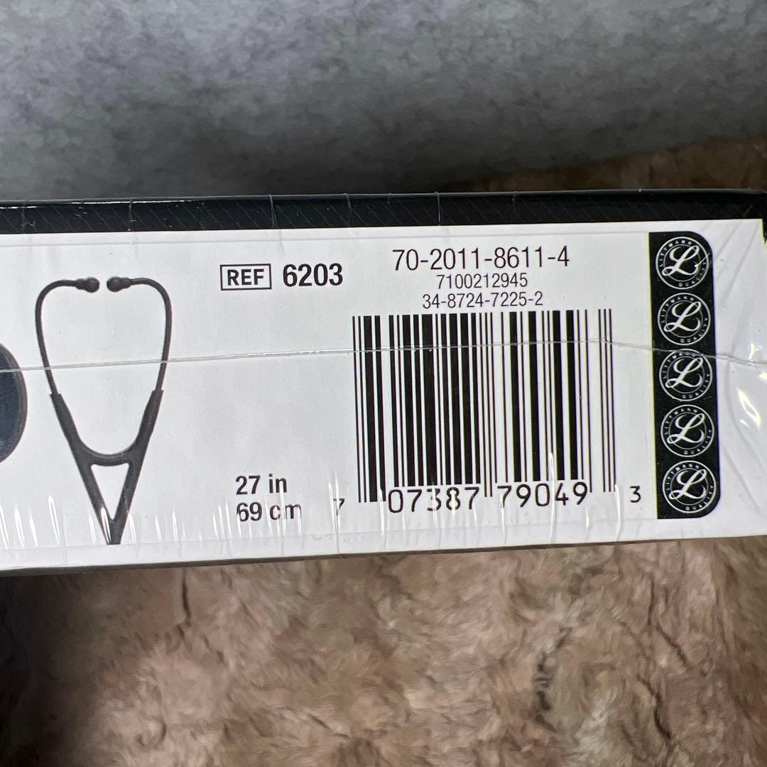 リットマン ステソスコープ カーディオロジーIV ブラック/バイオレット6203