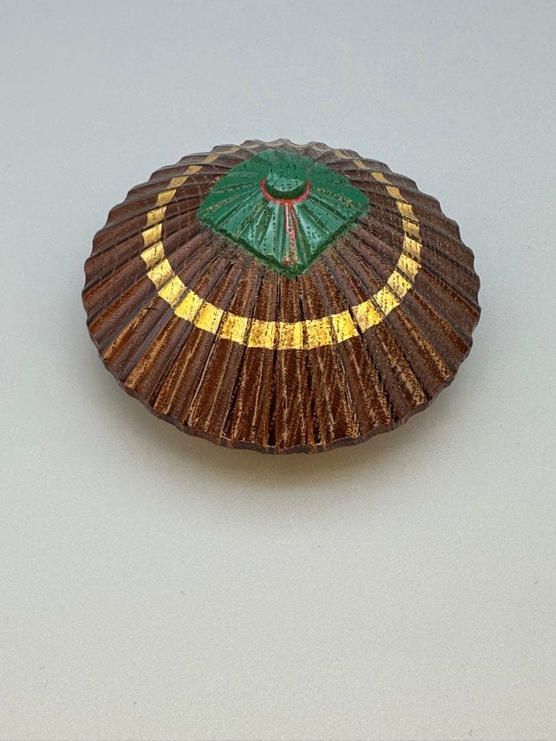 茶道具　香合　中谷秀斎　傘香合