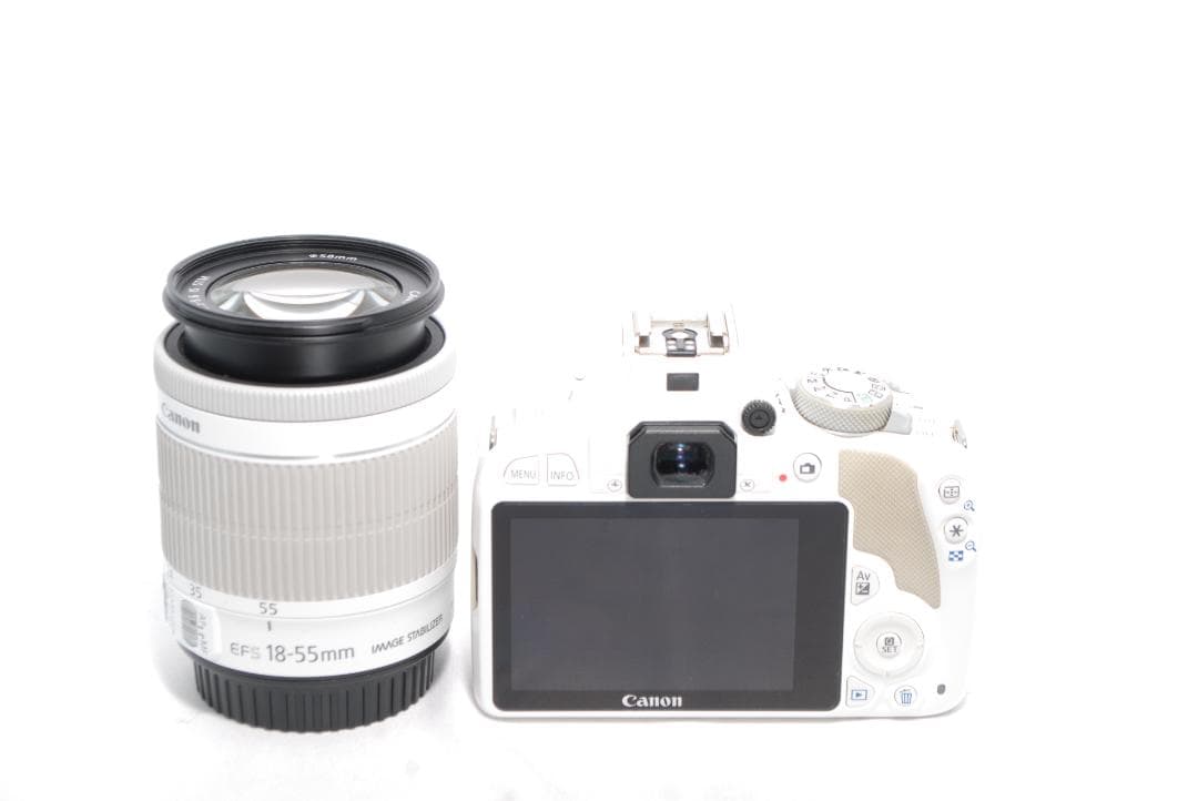 ✨Canon kiss X7✨希少カラーホワイト✨初心者モデル✨一眼レフ