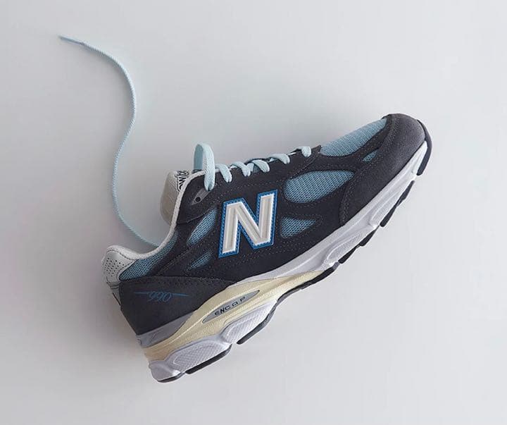 新品　Kith × New Balance 990v3 “Steel Blue”