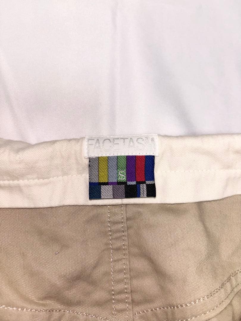 パンツ 2000s Facetasm check shirt docking short