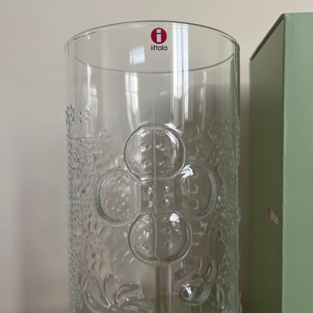 イッタラ　フローラ ベース 250mm クリア　新品未使用品