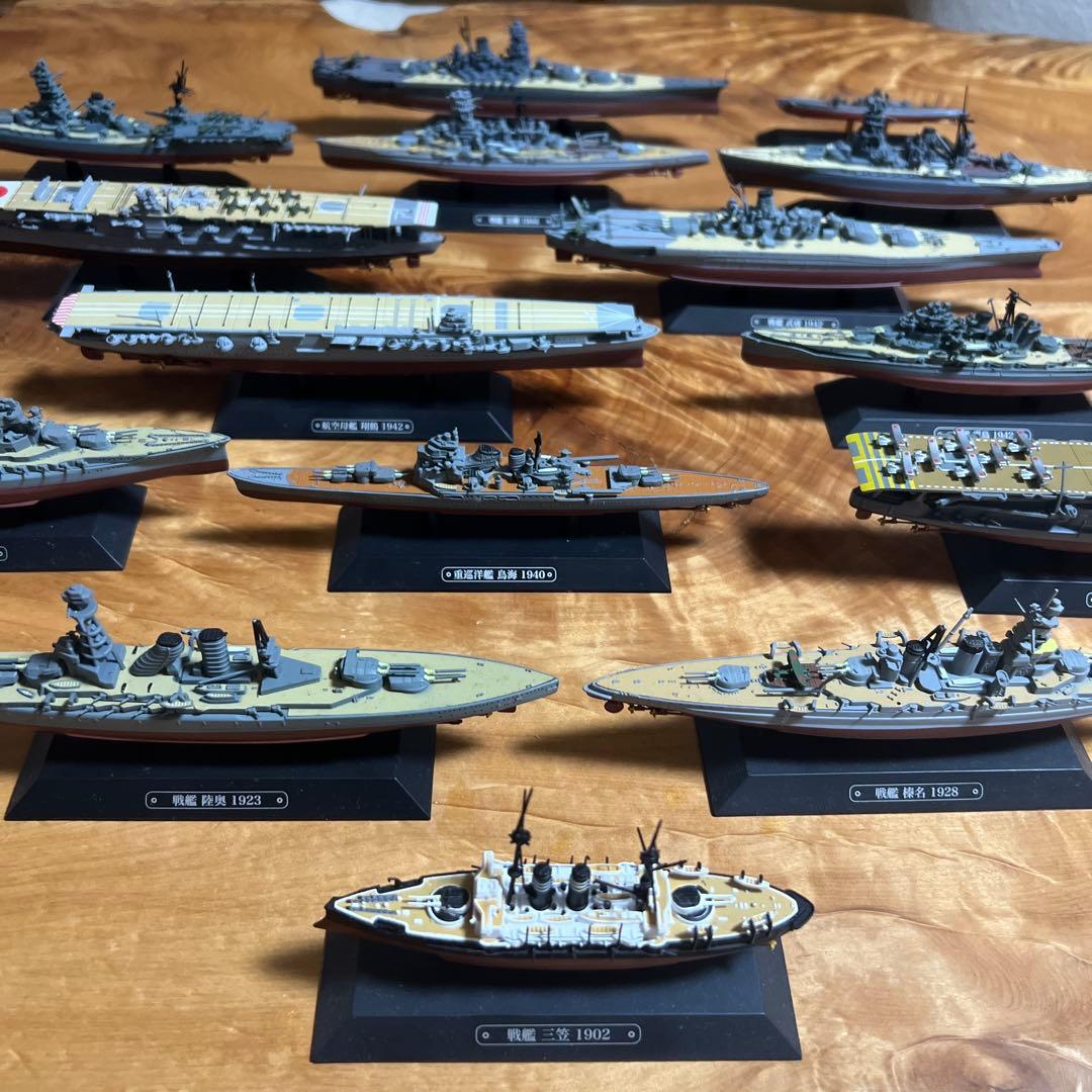 軍艦コレクション　イーグルモス 戦艦フィギュア　15セット送料込み