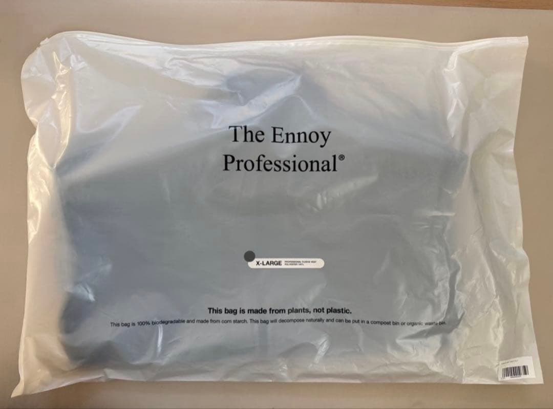 ennoy PROFESSIONAL FLEECE VEST XL エンノイ