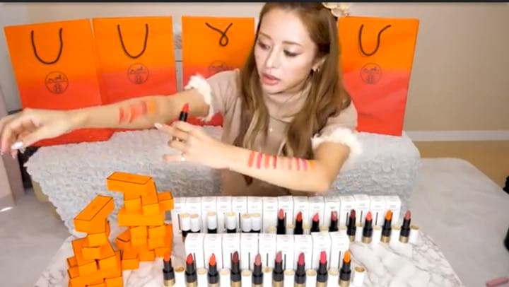 新品未使用　ルージュ　エルメス　カザック　64 口紅　リップ　門りょう　ドルガバ