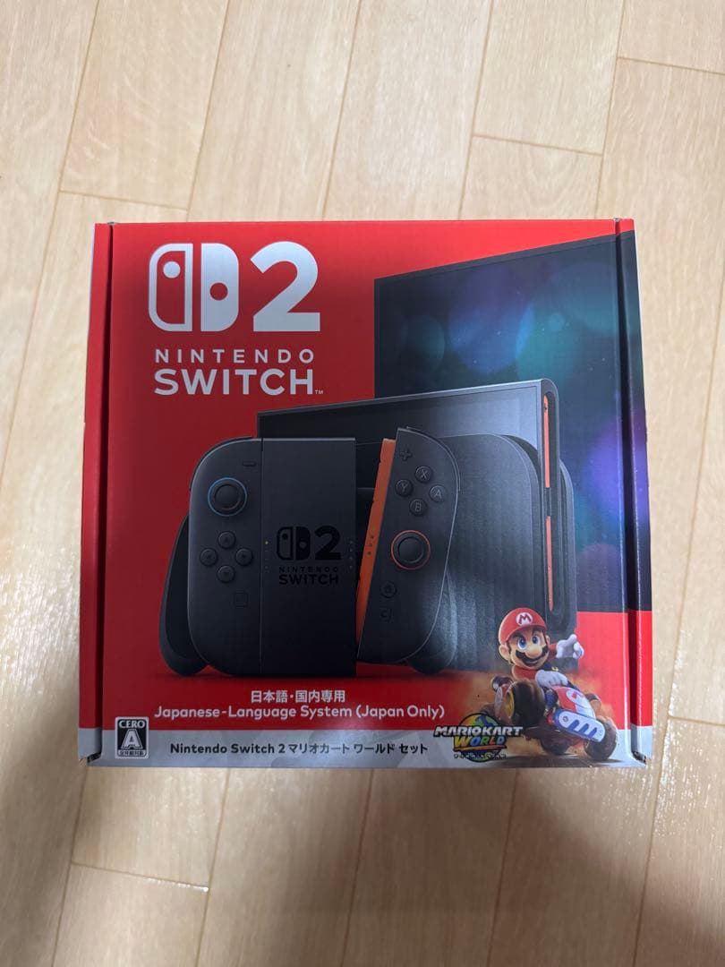 Nintendo Switch 2 日本語専用 本体　マリオカートセット