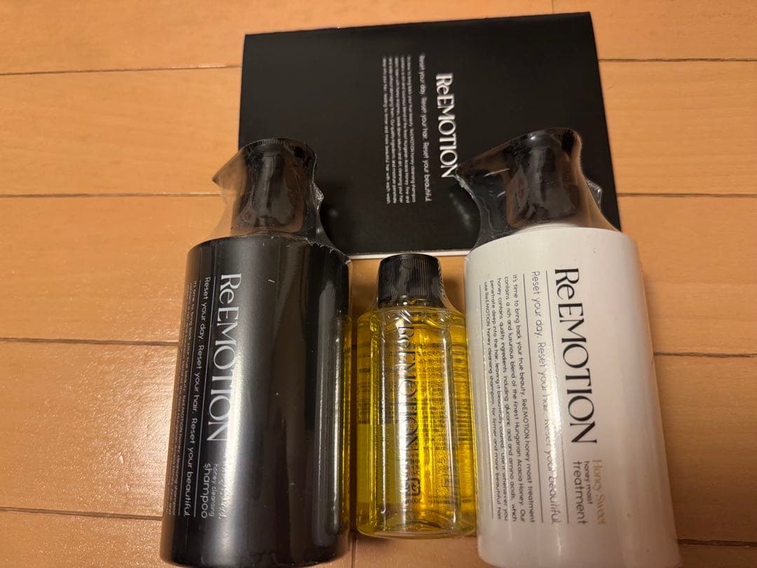 ReEMOTION ハニースイート シャンプーリンスオイルセット