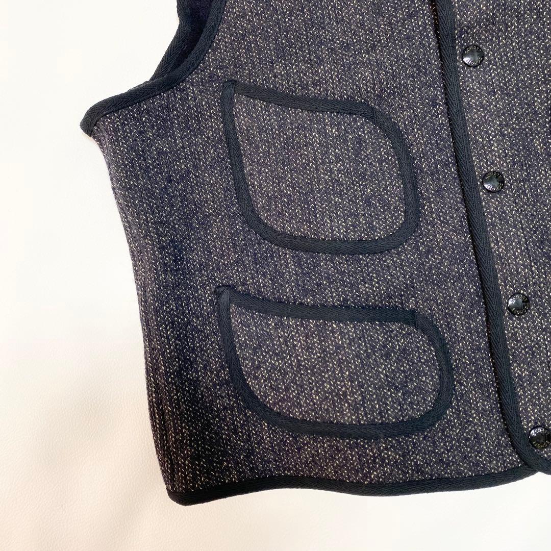 新品タグ付き✨　Schott BEACH CLOTH VEST ウール　XL