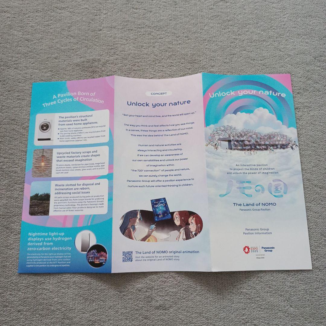大阪関西万博2025 Panasonic ノモの国 ピンバッジトートバッグ