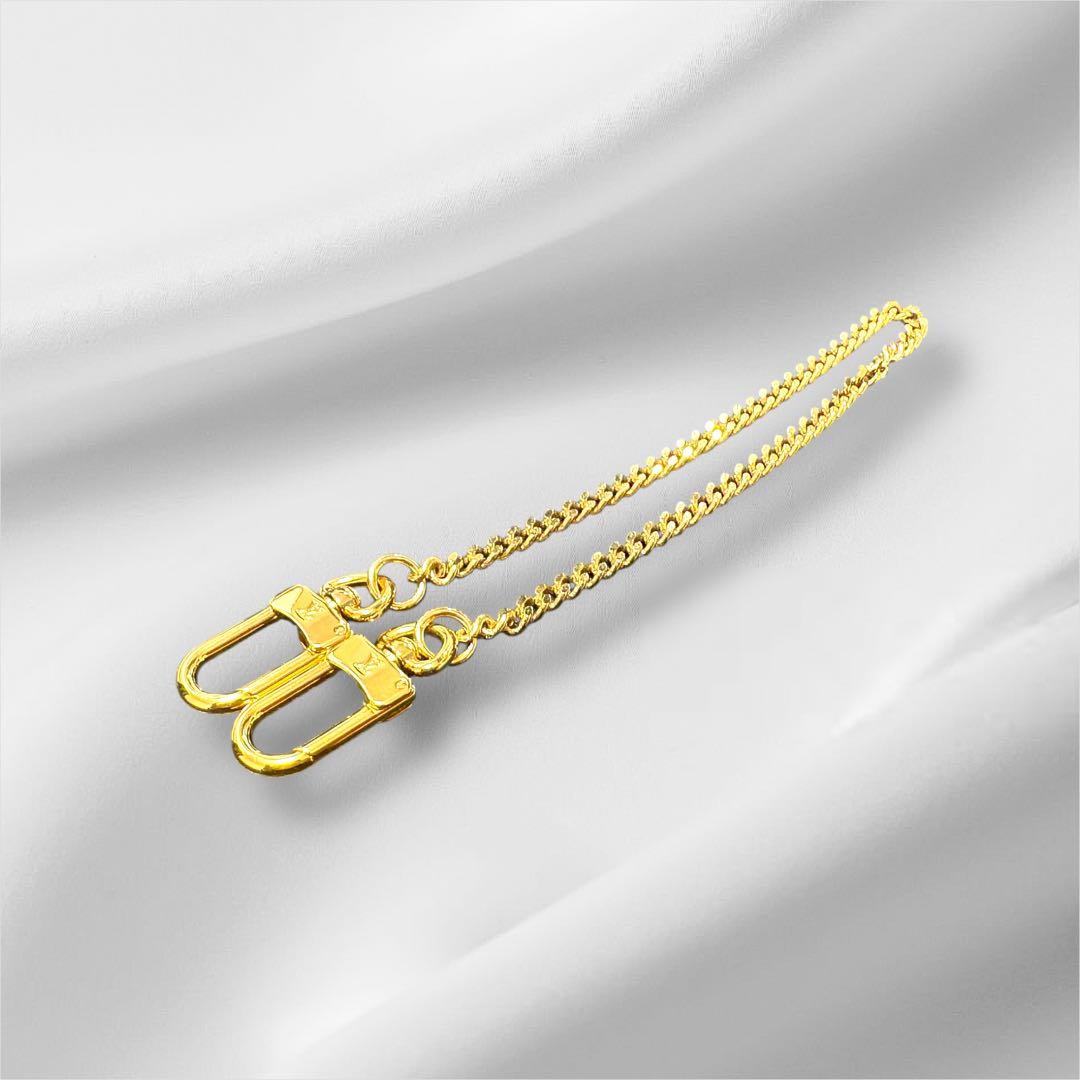 LOUIS VUITTON ルイヴィトン ウォレットチェーン ゴールド