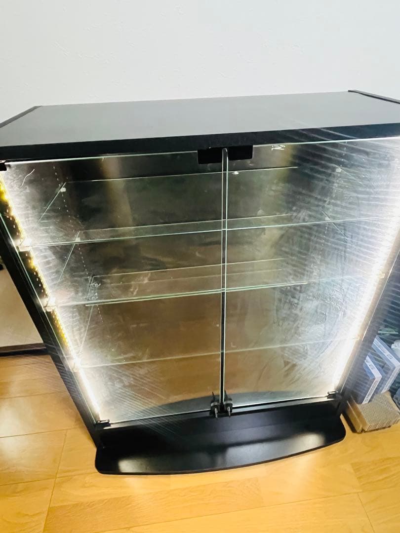 【最終値下げ】JAJAN コレクションケース ロータイプ ブラック 3段＋ハーフ