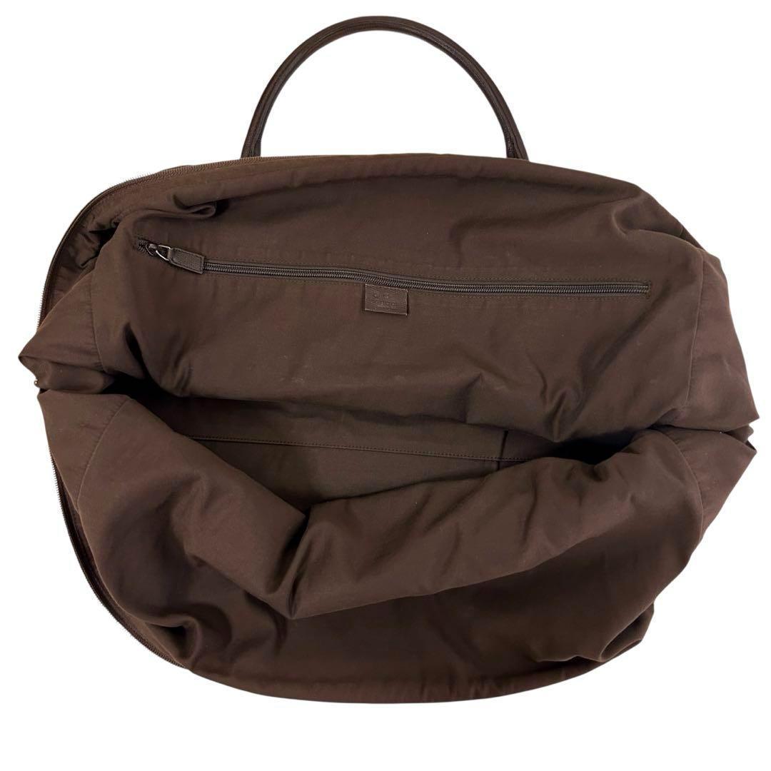 美品GUCCI GGキャンバス ボストンバッグ ショルダーストラップ付き