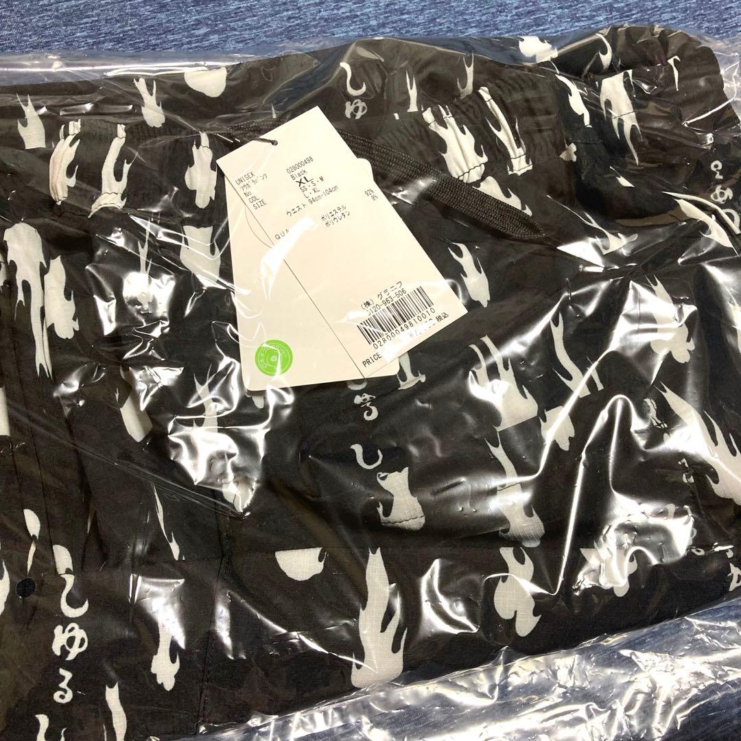 8/25まで出品XL グラニフ　人魂イージーパンツ　ゲゲゲの鬼太郎