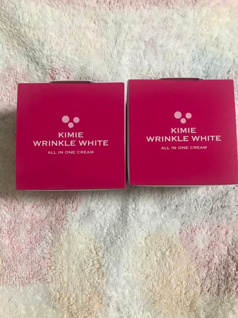 キミエ リンクルホワイト 薬用オールインワンクリーム50g 2個セット