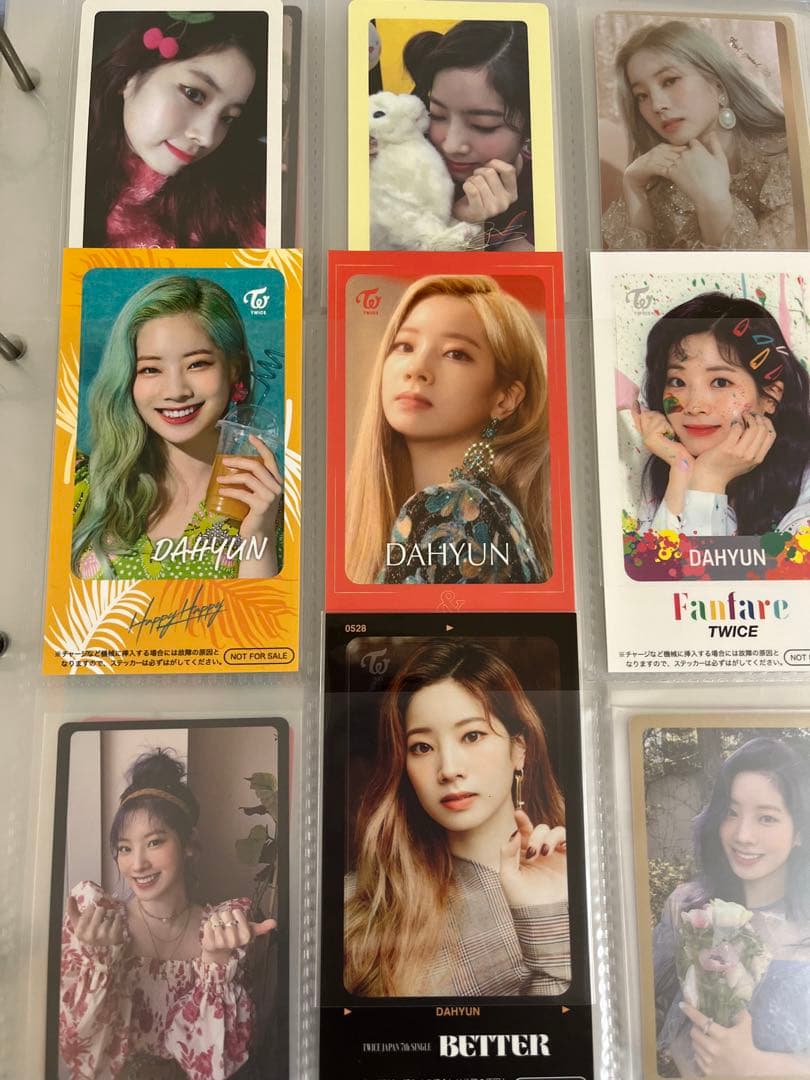 TWICE ダヒョン トレカ セット
