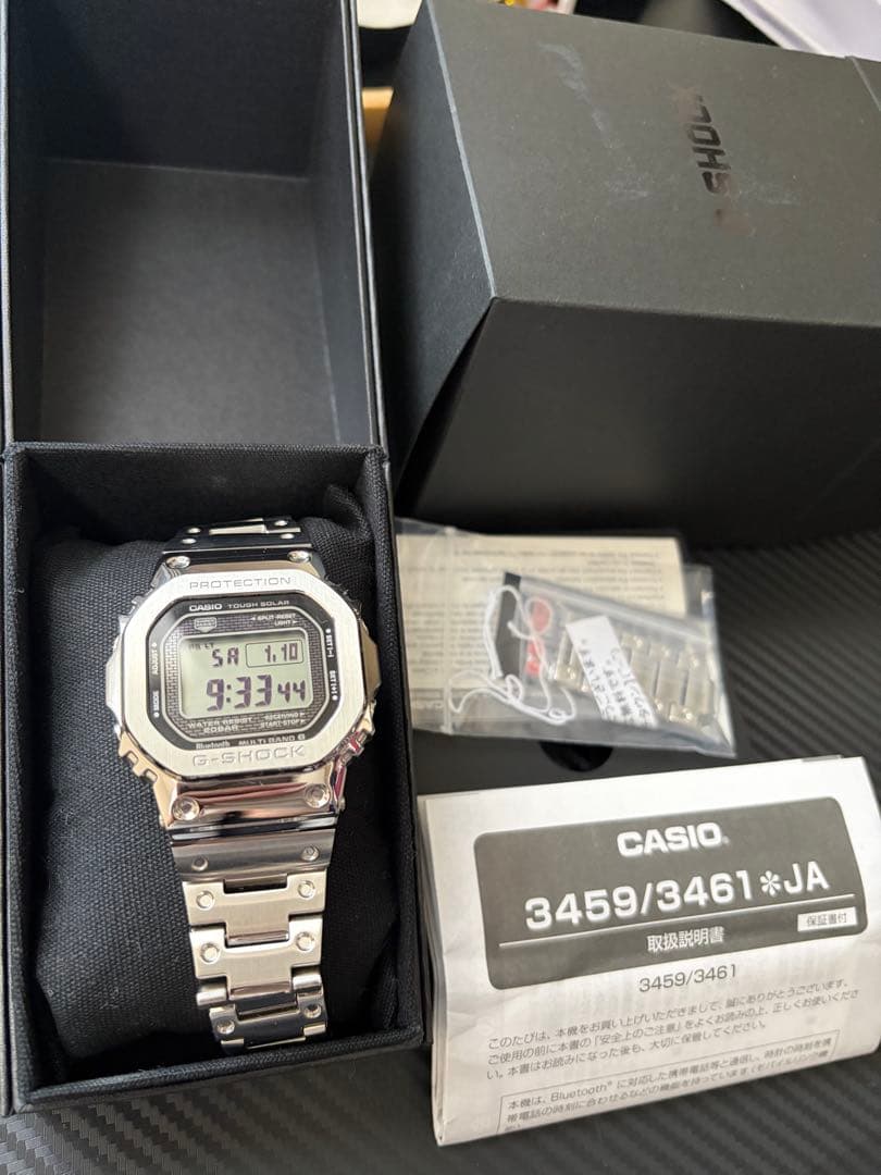 使用わずか CASIO G-SHOCK GMW-B5000D フルメタル