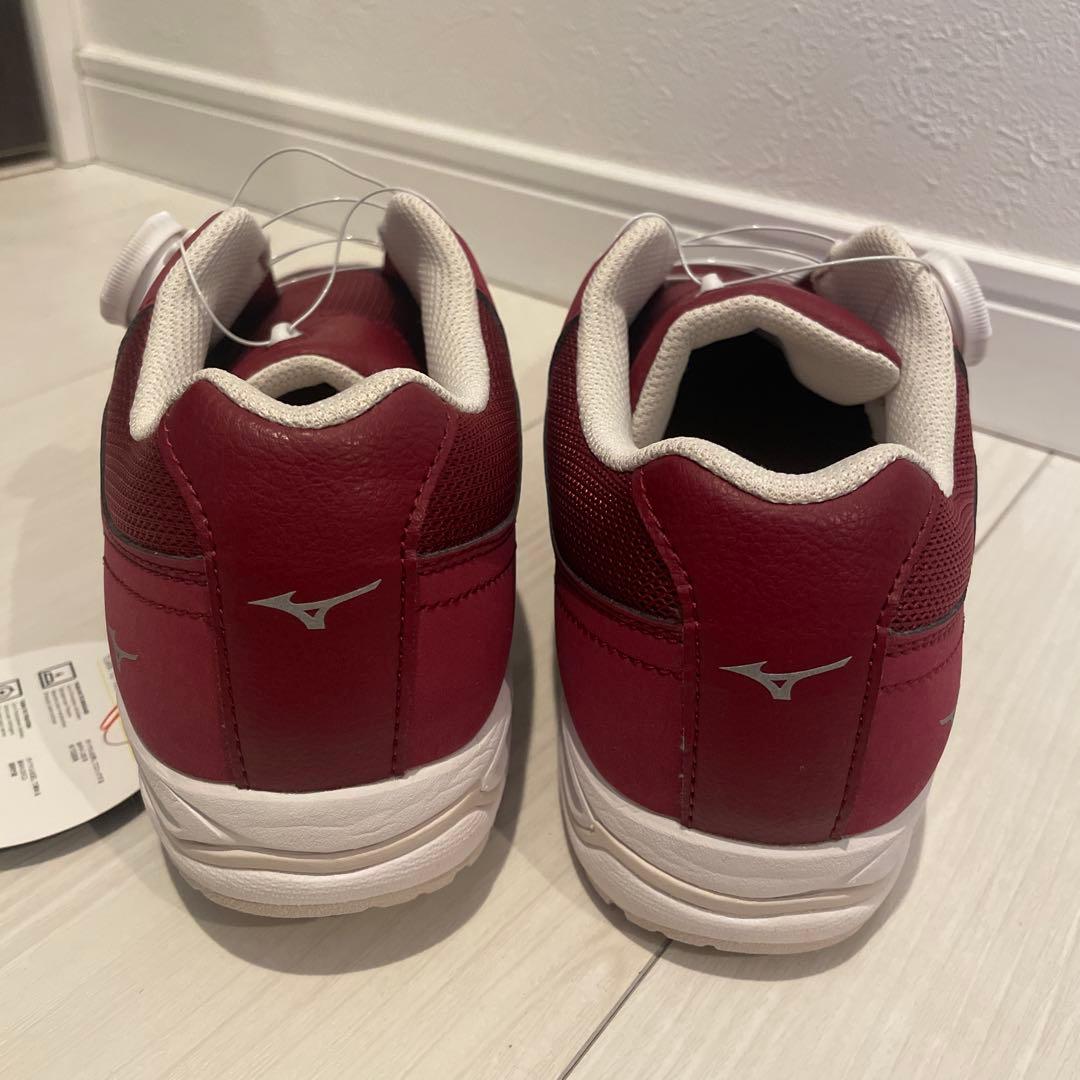 Mizuno ゴルフシューズ BOAシステム 赤