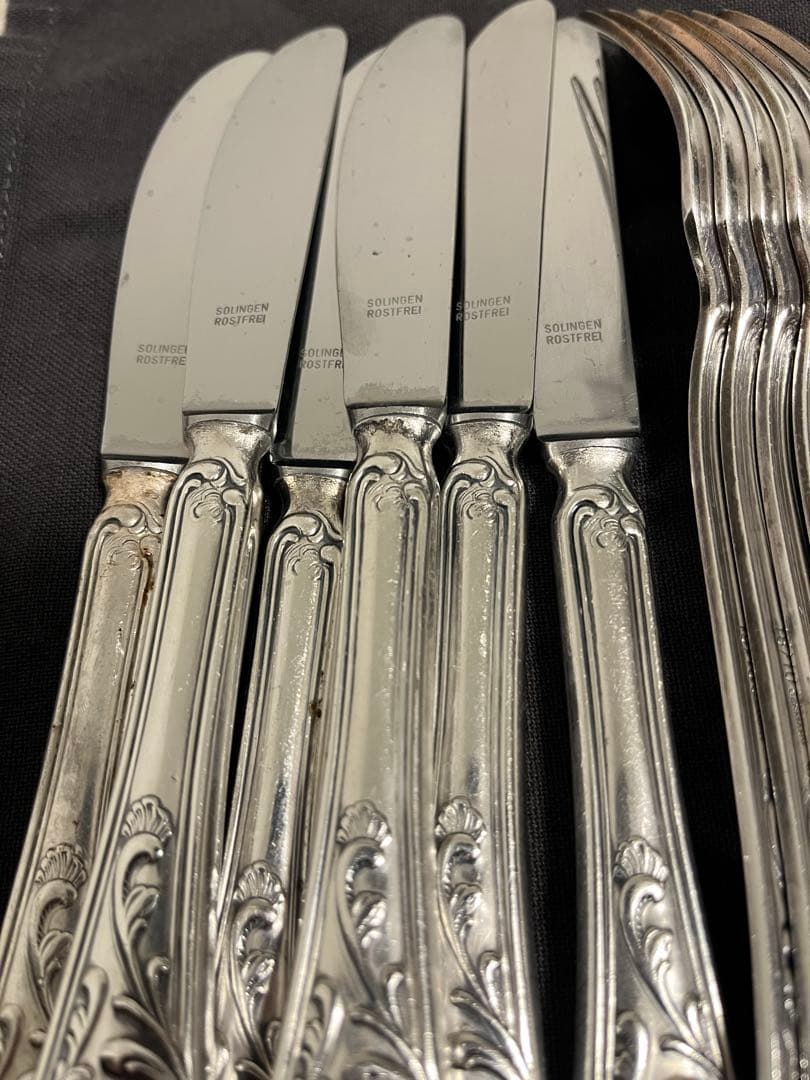 Sambonet・Solingen アンティークカトラリーセット
