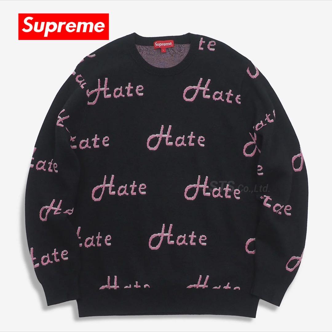 トップス Supreme Hate Sweater 2013A/W