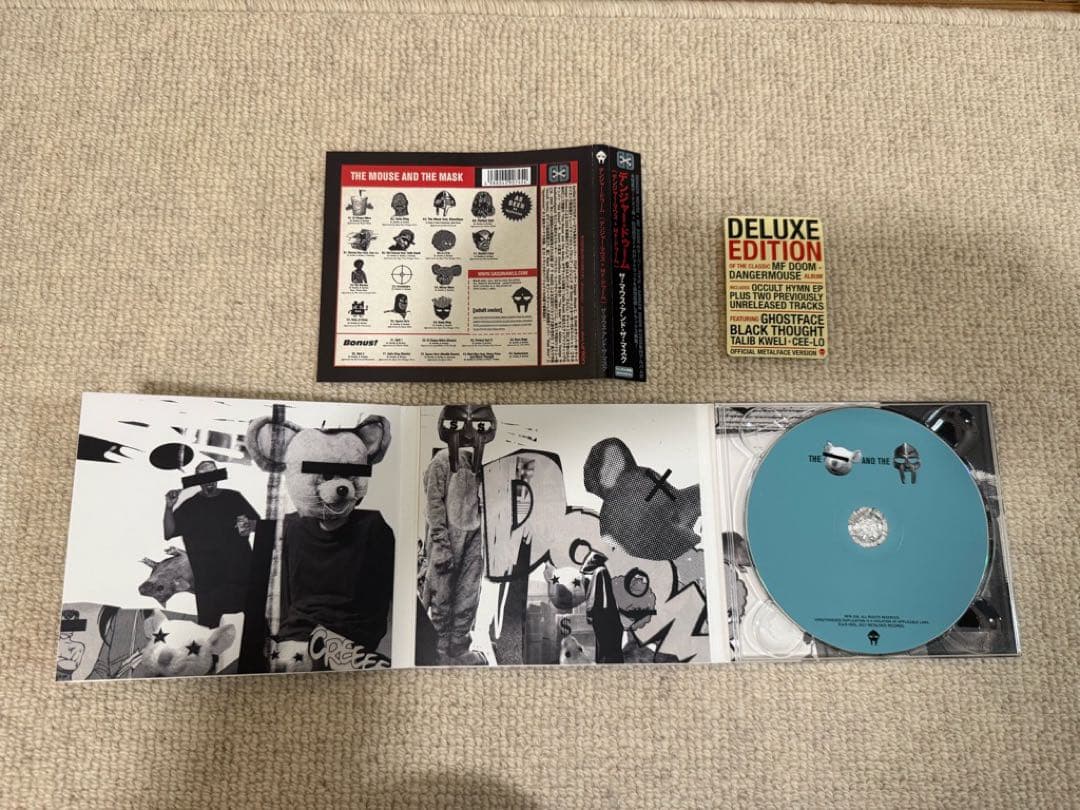 洋楽 DANGER MOUSE & THE MASK LFACE DOOM