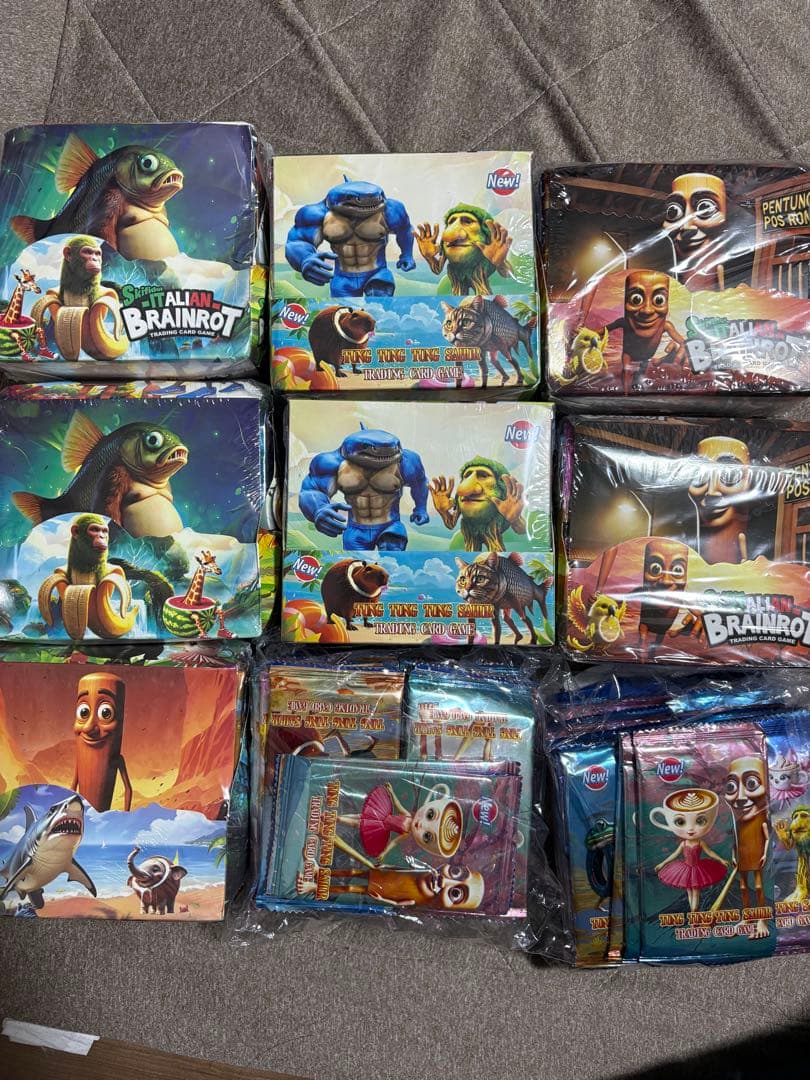 Skifdoo イタリアンブレインロット トレーディングカードゲーム 9BOX