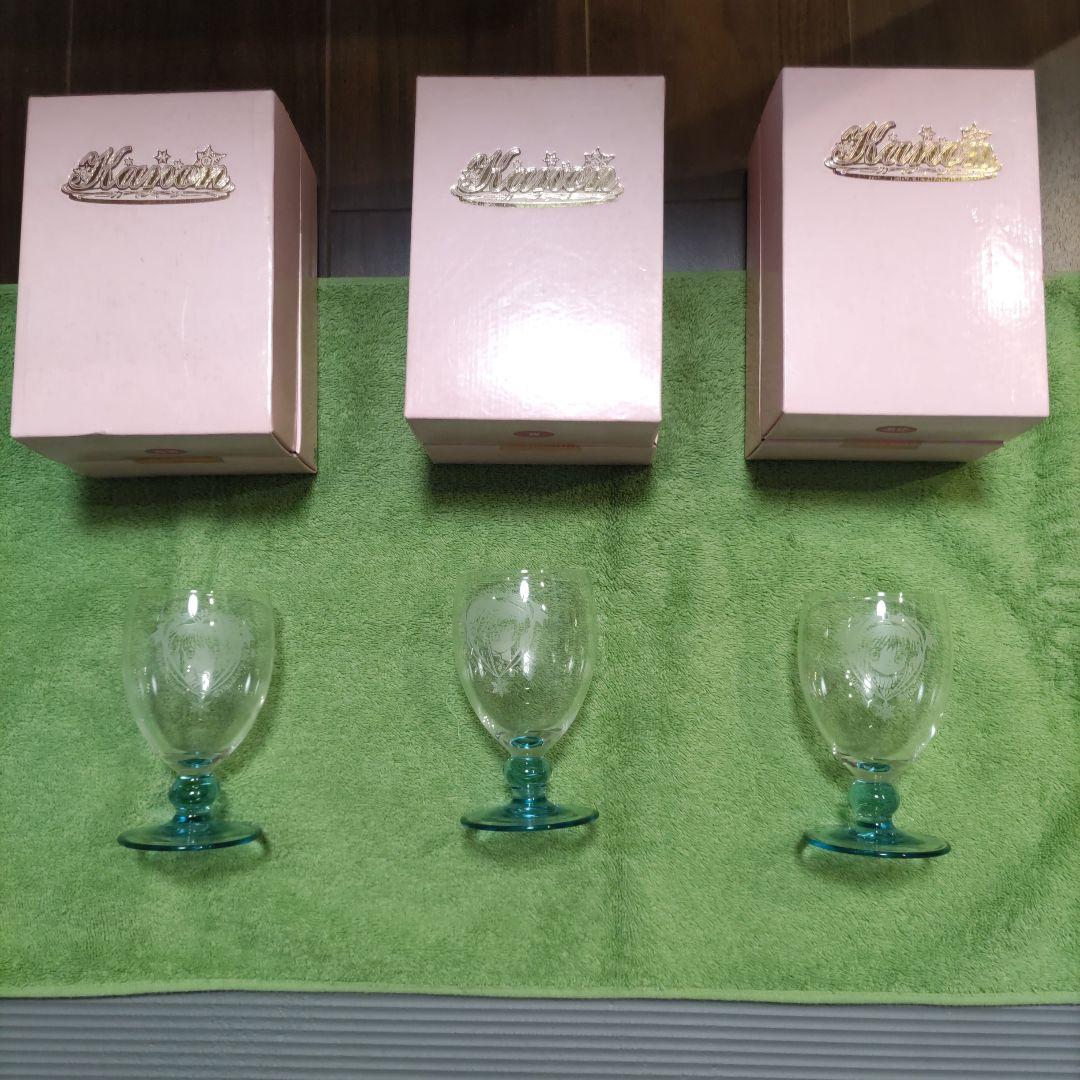 激レア 未使用 Kanonエッチングデザイン ドリンクグラス 3個セット