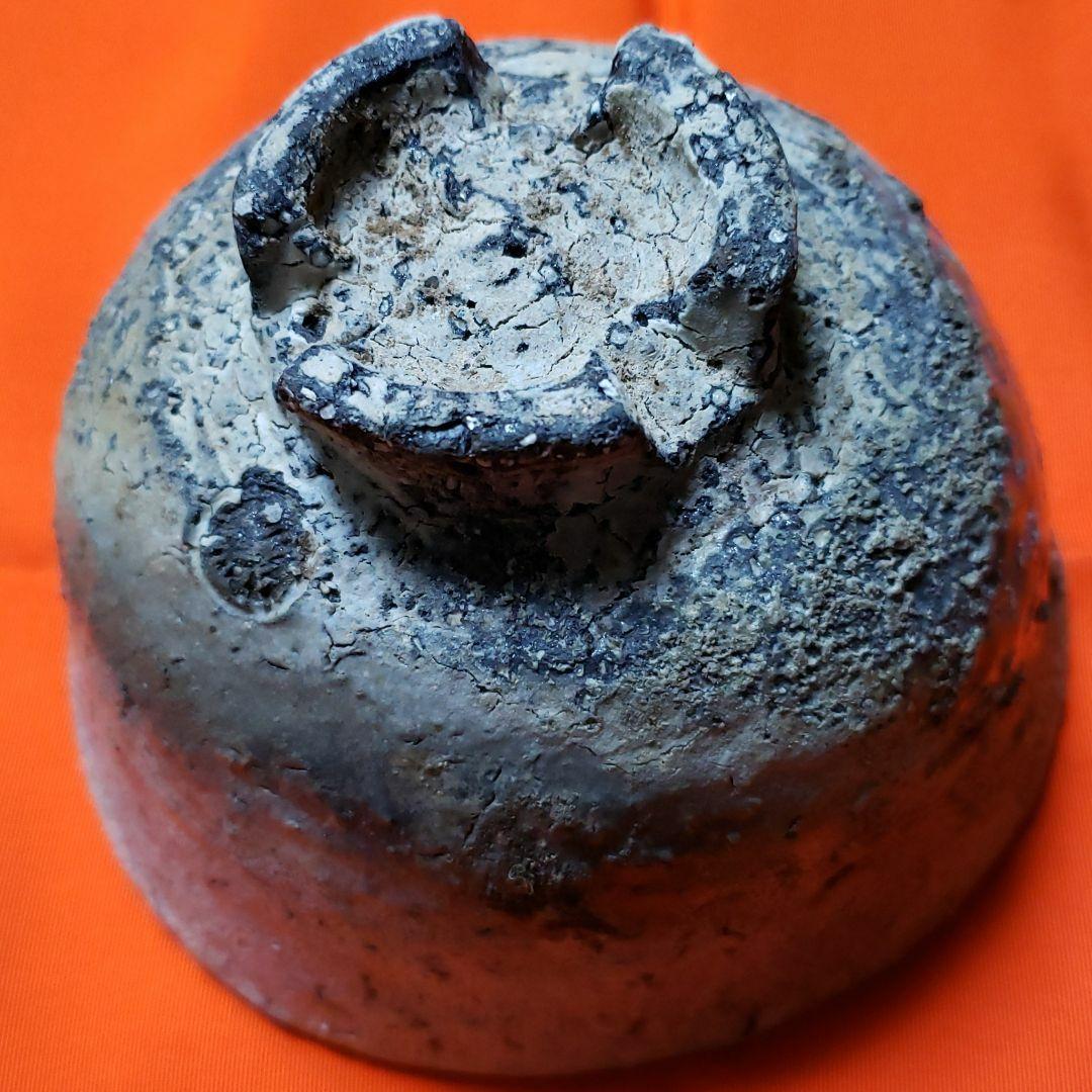 茶道具　茶碗　厚東建信　萩焼茶碗