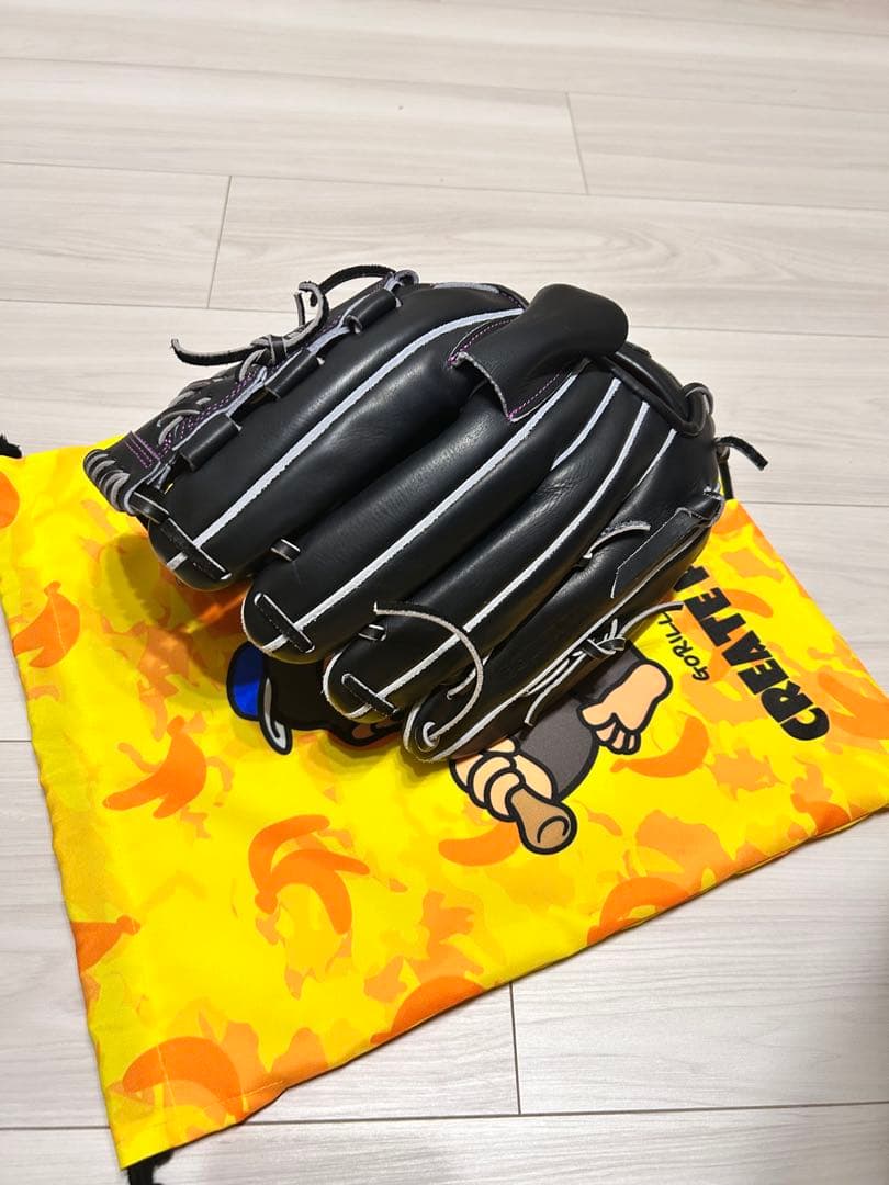 ゴリラ印　硬式投手用　グローブ　SKR 小指2本　ごりら印