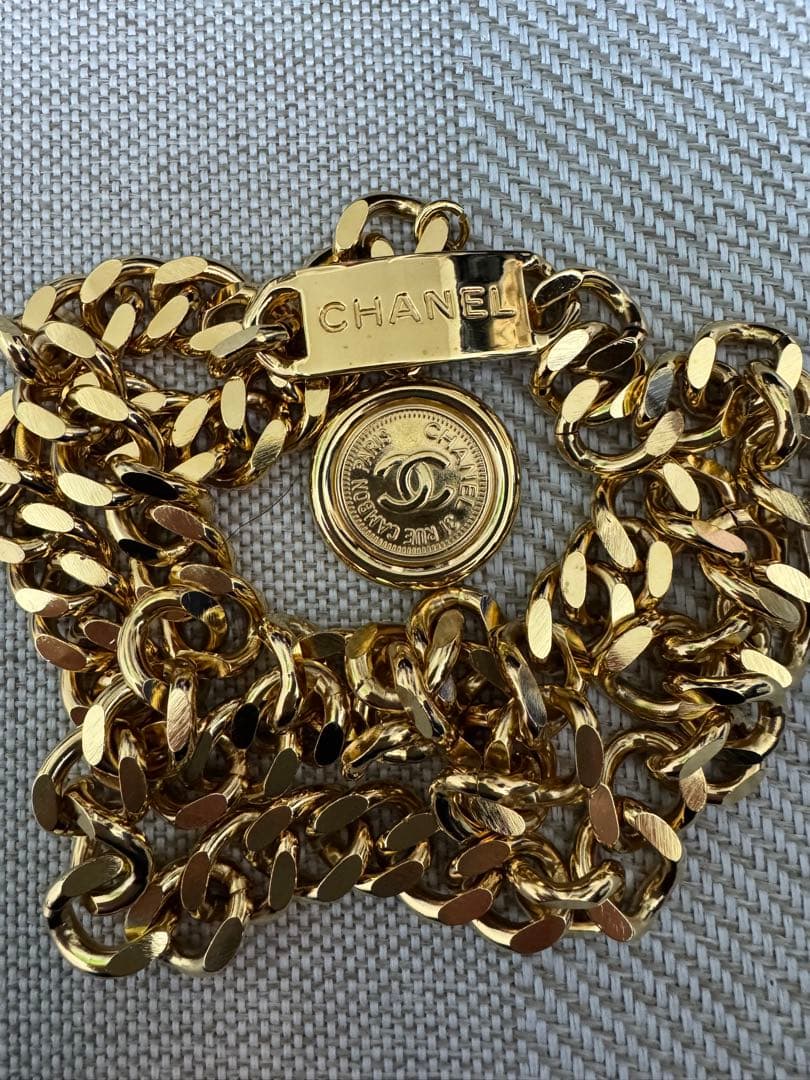 CHANEL ゴールドチェーンベルト