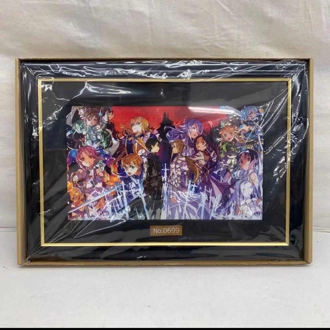 ［未開封］SAO シリアルナンバー入りキャラファイングラフ abec氏描き下ろし