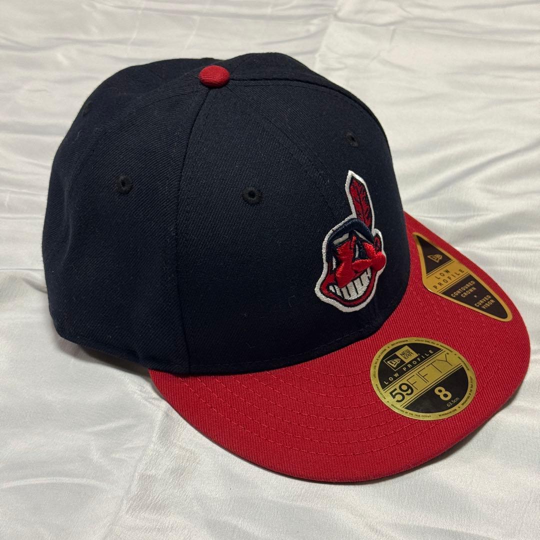 8サイズ NEW ERA 59FIFTY インディアンス キャップ