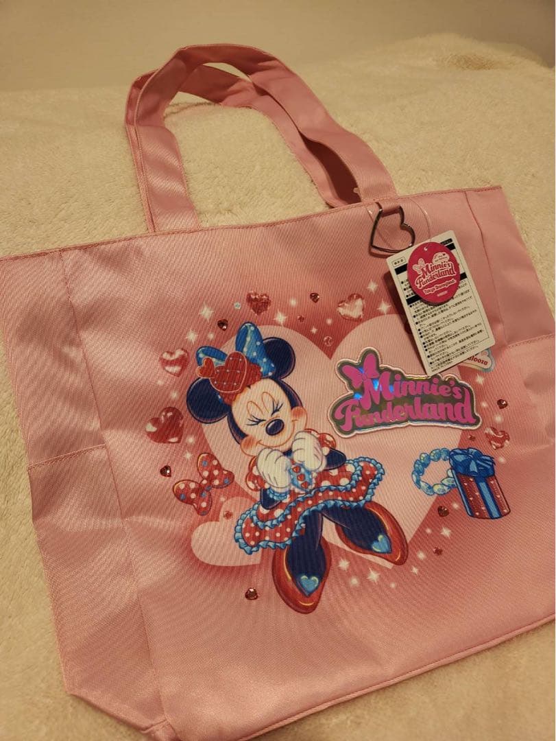 ディズニーランド　パルパルーザ ミニーのファンダーランド トートバッグ　ピンク