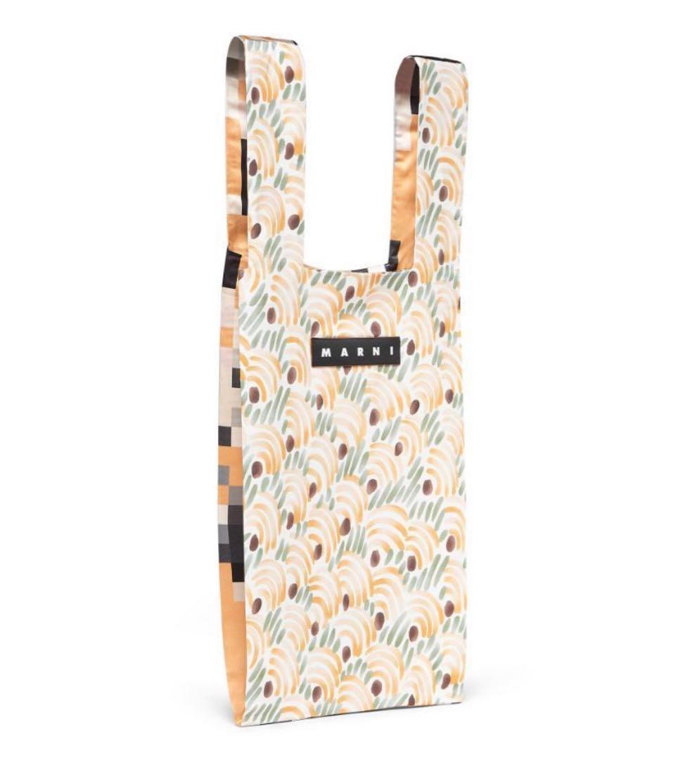 MARNI MARKET コットンショッピングバッグ