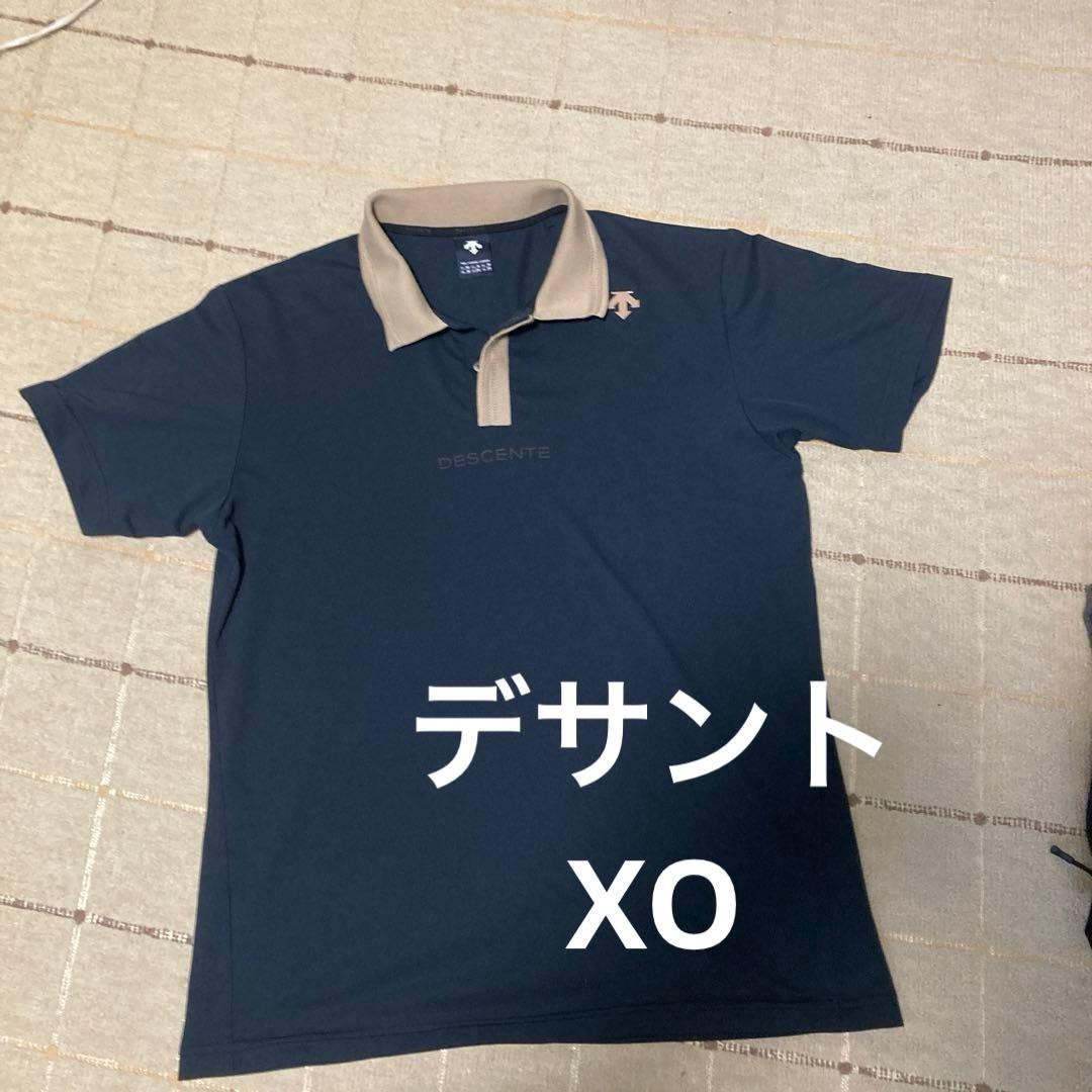DESCENTE ポロシャツ XO