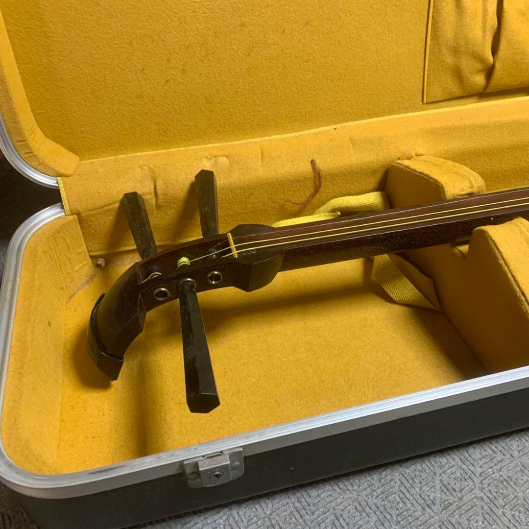 K933 三味線 和楽器 弦楽器 ハードケース付き