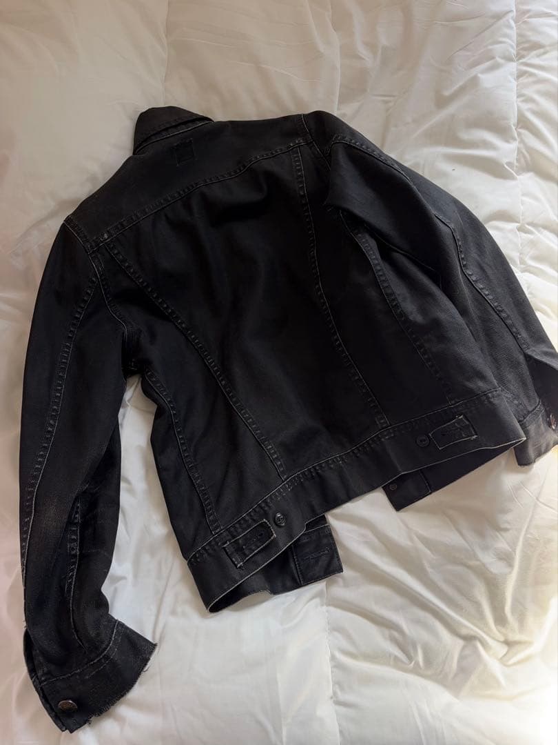 ジャケット・アウター archive Lee coating denim jacket blk