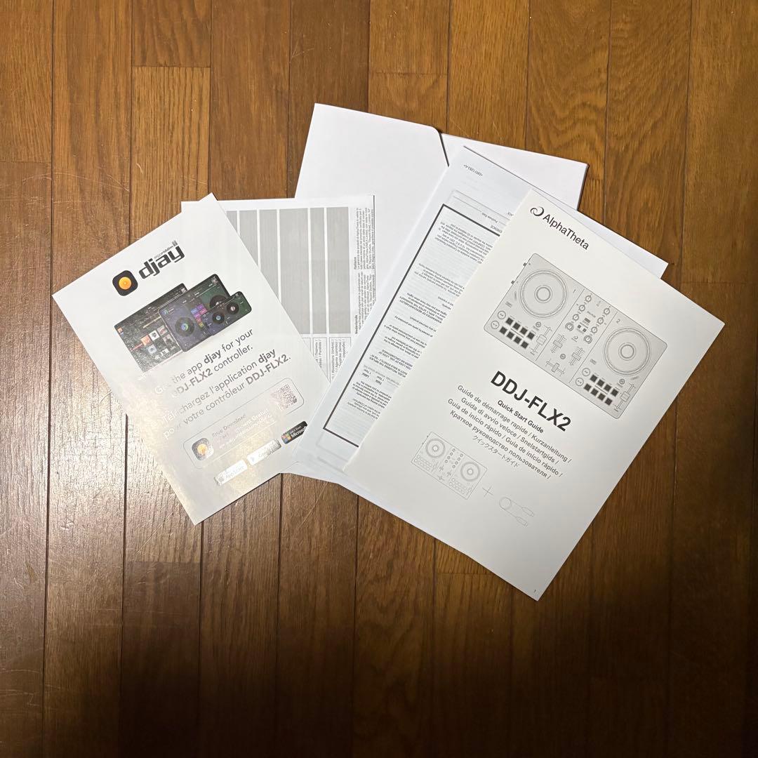 AlphaTheta コンパクト 2ch DJコントローラー ddj-flx2