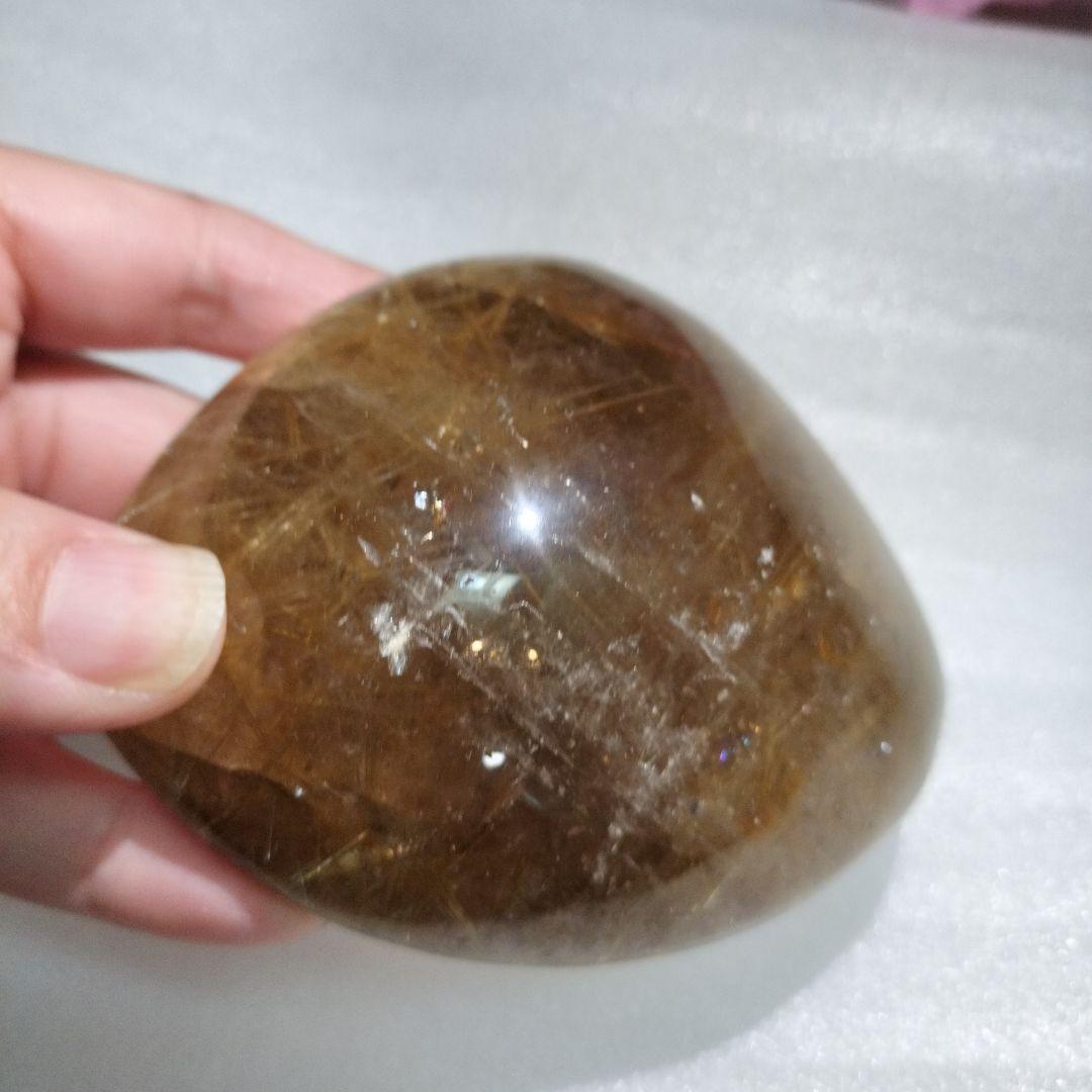 タイタンルチルクォーツ 卵型 最終お値下げ！