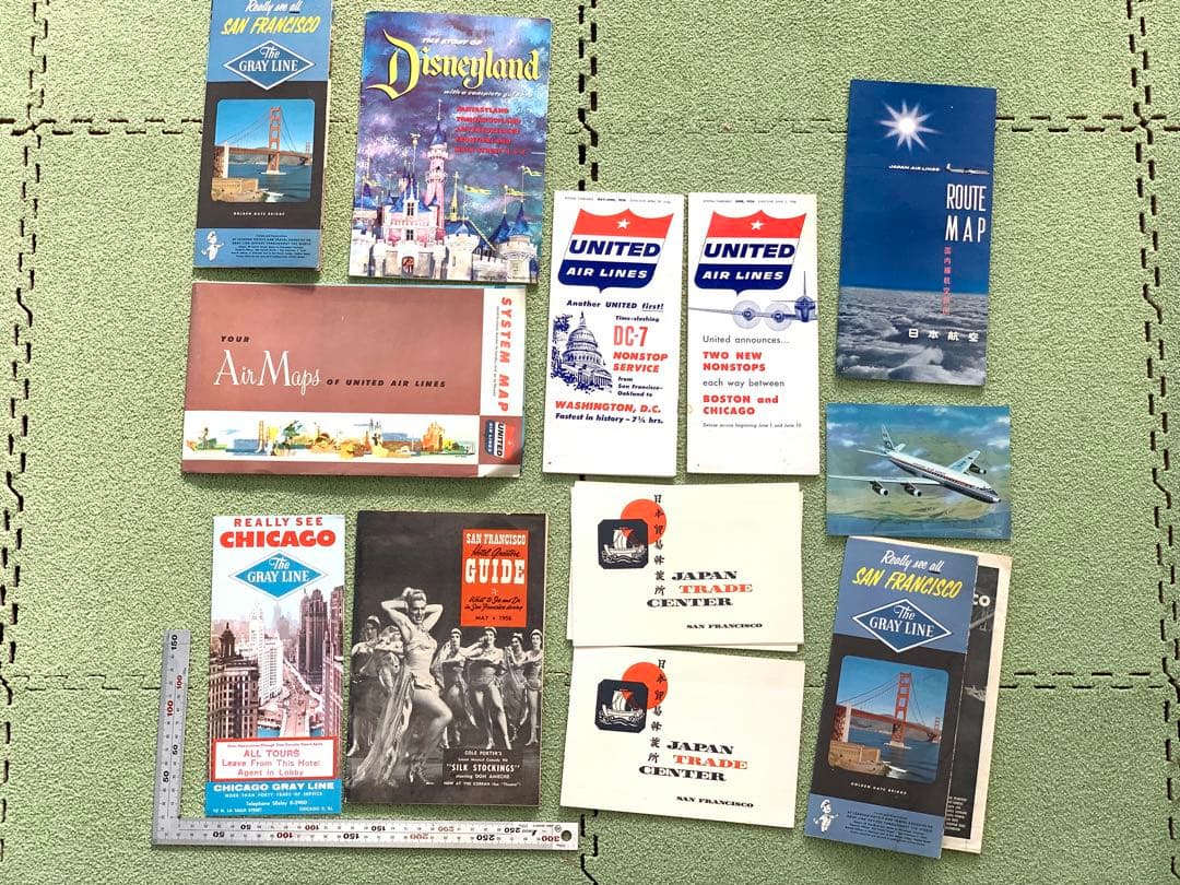 ユナイテッド航空　ディズニーランド　サンフランシスコ　JAL アメリカ　観光