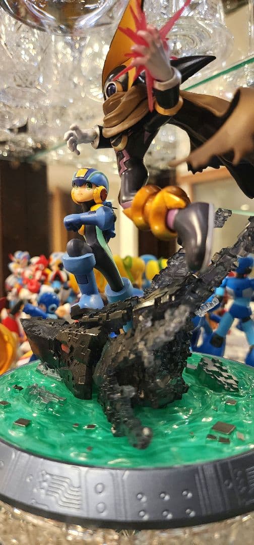 ロックマンエグゼ ロックマンvsフォルテ フィギュア rockman exe