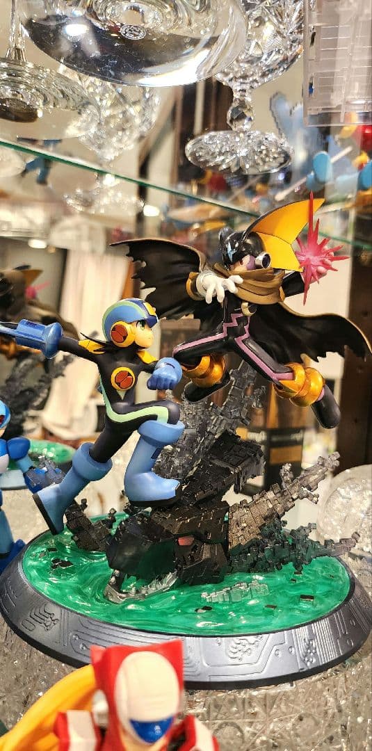 ロックマンエグゼ ロックマンvsフォルテ フィギュア rockman exe