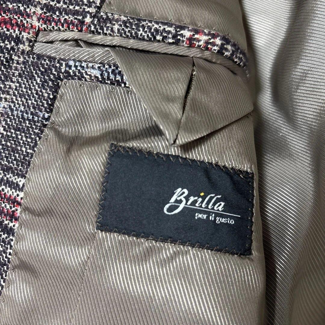 【定価約10万 未使用級絹混】brilla per il gusto ジャケット