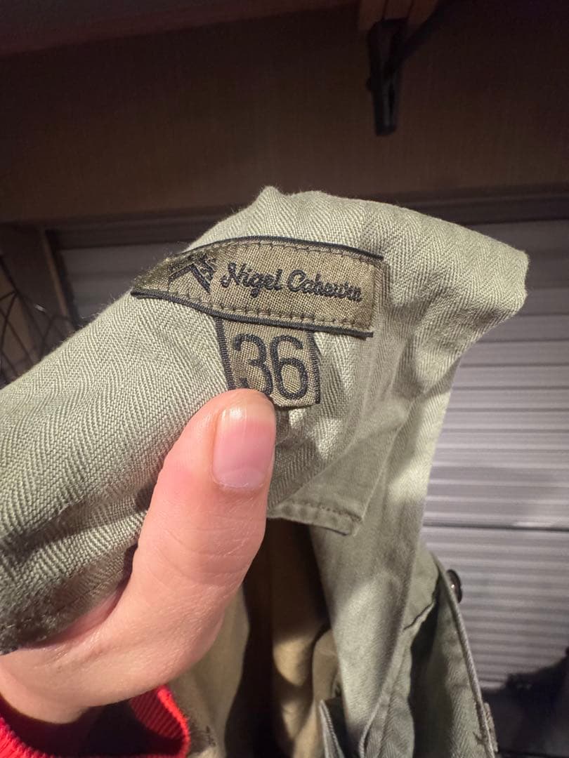 ナイジェルケーボン　カーゴパンツ