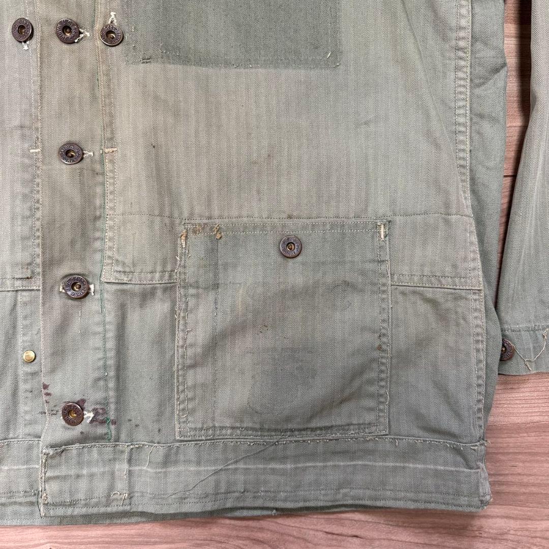 1940年代 40sカスタムUSMC P44ヘリンボーン　HBTP−44米軍実物