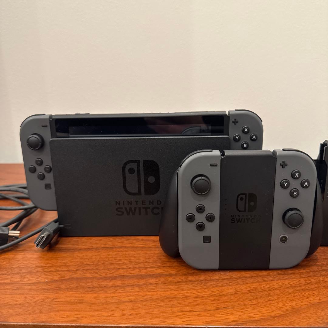 Nintendo Switch グレー 本体とコントローラー