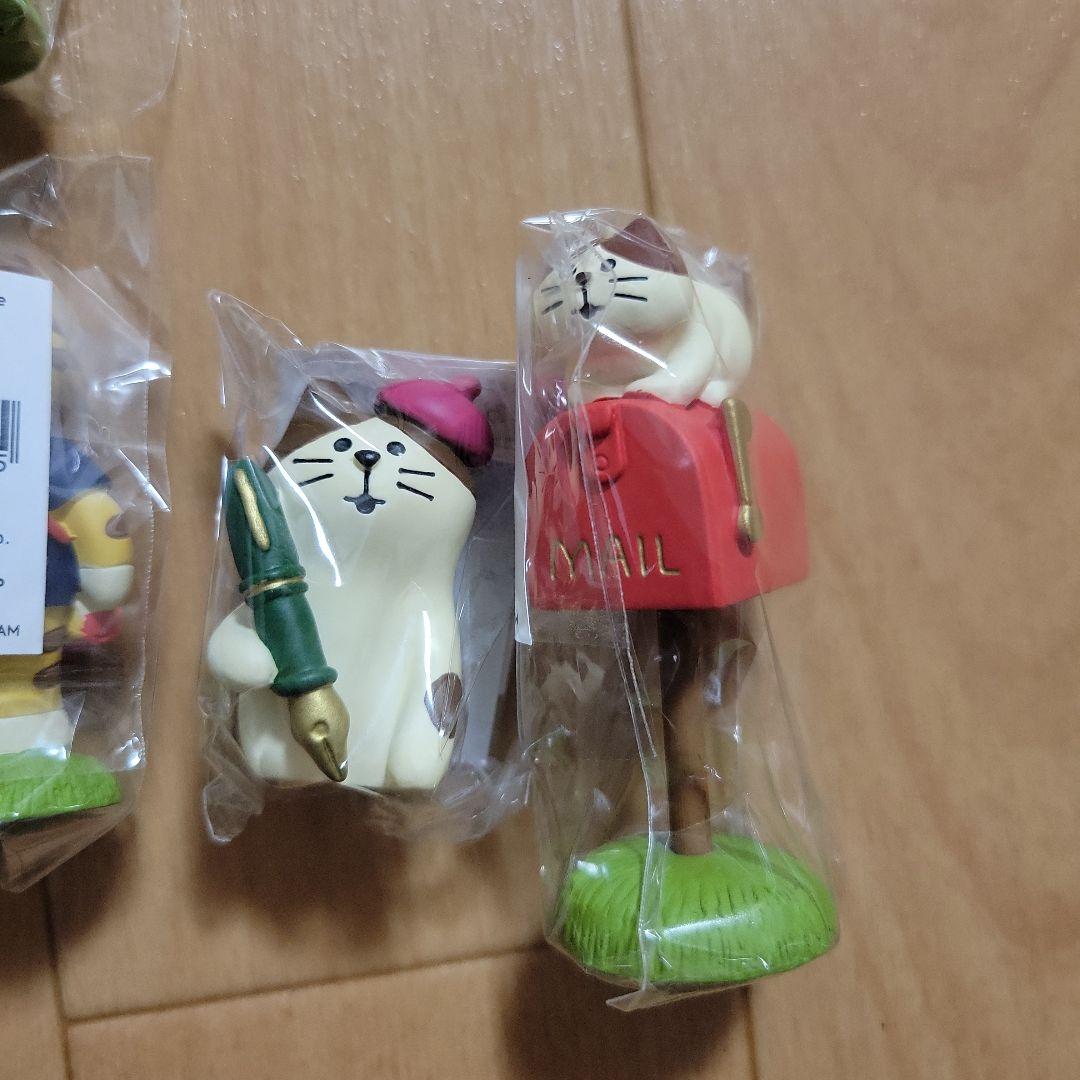 デコレconcombre おたより日和 置物 ８体セット