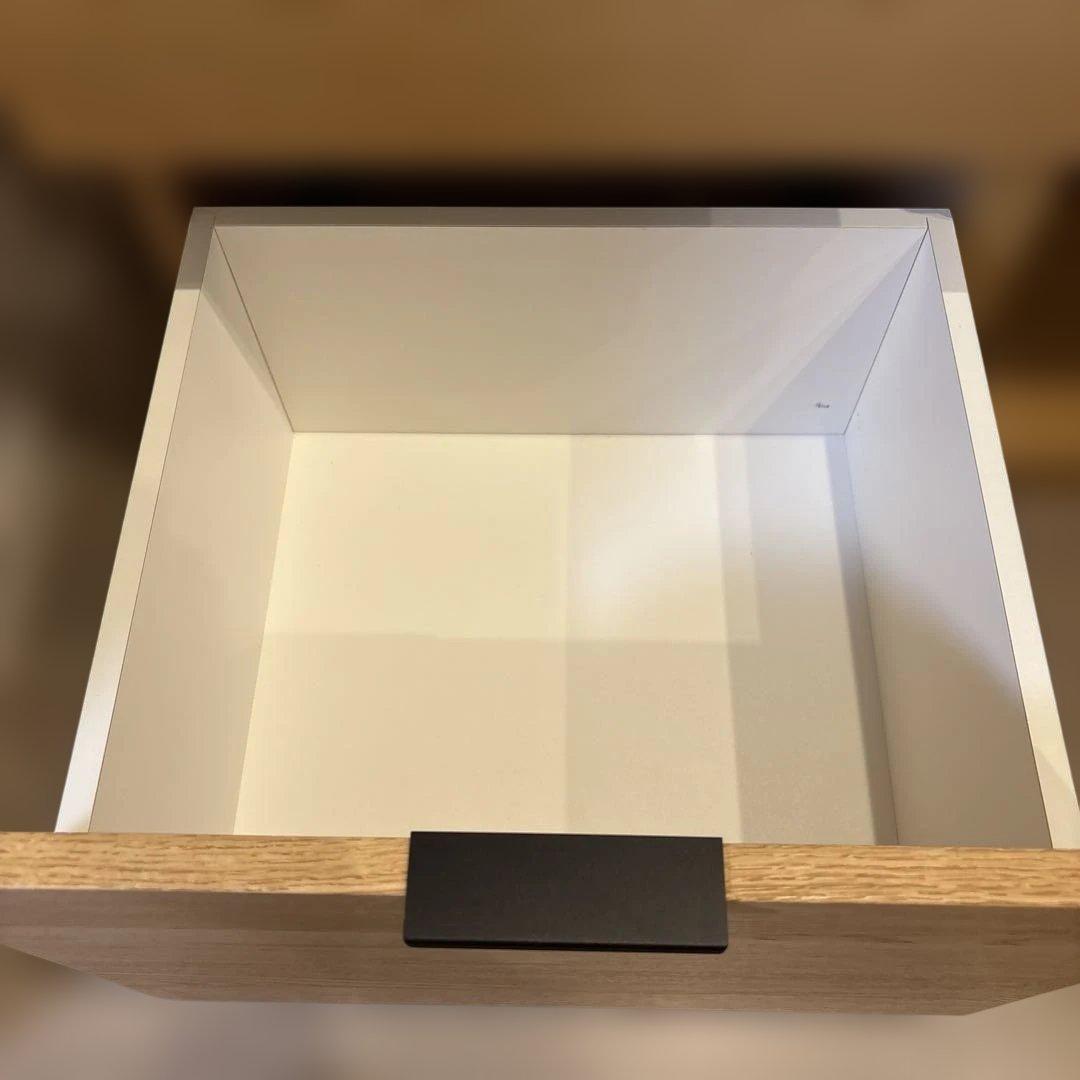 ニトリ　エトナ　キッチンカウンター　ライトブラウン 90cm